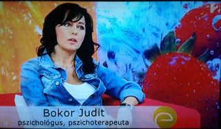 Bokor Judit pszichológus, pszichoterapeuta